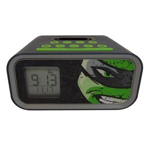 Nickelodeon TMNT Teenage Mutant Ninja Turtles iHome Alarm Clock Radio Kids